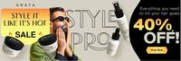 Arata Sale  : Flat 40% Off On Style Pro Range | No Code Required 