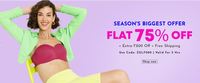 Zivame Flash Sale - Flat 75% Off+ Extra Rs,200 off & Free Shipping