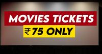 Book any Movie Ticket @ 75/- Only (Booking Live)