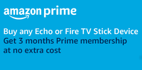 Get  3 Months Prime Subscription Free On Buy Any Echo Or Fire TV Stick Device