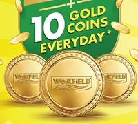 Weikfield SMS & Win Contest- Win Gold Coins Every Day