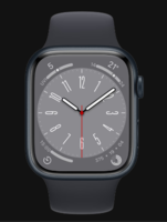 Croma pre order Apple Watch Series 8 with Sports Band (45mm Retina LTPO OLED Display, Midnight Aluminium Case)