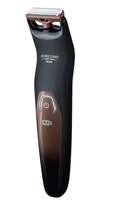 Beurer Stainless Steel Blades Cordless Operation Trimmer (Integrated Quick-Charge Function, HR 6000, Black)