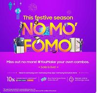 Samsung NoMO Sale - Up to 40% Off & 10% Cashback on HDFC /ICICI bank