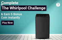 Flipkart Challenge - Complete The Whirlpool challenge and get assured 5 Supercoins & Coupon rewards