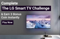 Flipkart Challenge - complete BBD The LG Smart TV challenge and get 3 supercoins 