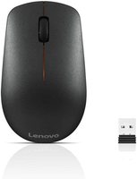 Lenovo 400 Wireless Mouse, 1200DPI Optical Sensor, 2.4GHz Wireless Nano USB, 3-Button (Left,Right,Scroll) Upto 8M Left/Right & 100K Scroll clicks & 1yr Battery, Ambidextrous, Ergonomic GY50R91293