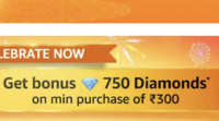 Get Bonus 750 Diamonds on min purchase of Rs.300 from Indian Small Businesses