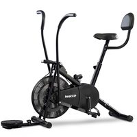 beatXP Vortex Plus 4M Air Bike Exercise Cycle for Home |Gym Cycle for Workout With Adjustable Cushioned Seat