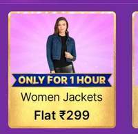  Women Jackets - grab them at Flat Rs 299