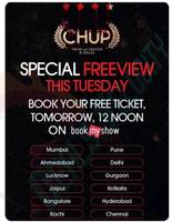 Bookmyshow: Book Chup Movie Tickets For Free [Selected Locations]