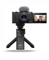 Upcoming | Sony Digital Vlog Camera ZV 1 (Compact, Video Eye AF, Flip Screen, in-Built Microphone, Bluetooth Shooting Grip, 4K Vlogging Camera and Content Creation) - Black