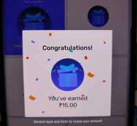 Bajaj finserv App send money ₹100 from using UPI and get cashback via scratch card