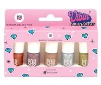 [ Pre Book ]  MyGlamm POpox  makeup  collection Mini Nail Kit Vibin  ( Pack of 5 )
