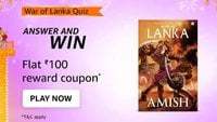 Amazon War of Lanka Quiz Answers :Win Rs.100 Coupon (1000 winners) Reward