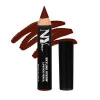 NY Bae Skyline Kissin' - Mini Lipstick Pencil Madison Square Skyline Kissin' 12 (1.5g) - Intense Pigmentation, Long Lasting, Smudge Resistant & Transfer-Proof - Cruelty Free