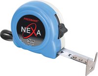 FREEMANS NEXA 5m:19mm Steel Inchi Measuring Tape with Double-sided Printing and Belt Clip