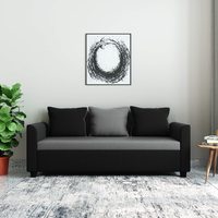 Amazon Brand - Solimo Rachel 3 Seater Sectional Sofa (Fabric ,Multicolor)