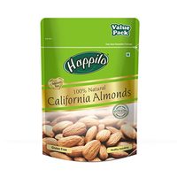 Happilo 100% Natural Premium California Almonds 500g Pack Pouch | Premium Badam Giri | High in Fiber & Boost Immunity | Real Nuts | Gluten Free
