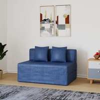 WESTIDO Double Sofa Bed  (Finish Color - Blue Mechanism Type - Fold Out Delivery Condition - Pre-assembled)