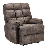 Amazon Brand - Solimo Biela Single Seater Fabric Recliner (Brown) 