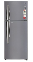 LG 260L 3 Star Smart Inverter Frost-Free Double Door Refrigerator (GL-I292RPZX, Shiny Steel, Door Cooling+)