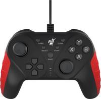 Redgear MS-150 USB Gamepad  (Black And Red, For PC)