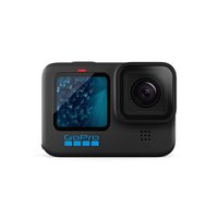GoPro HERO11 Black Waterproof Action Camera with Front + Rear LCD Screens, 5.3K60 Ultra HD Video