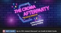  The Croma After Party Sale Up To 85% Off