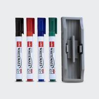 cello Whiteboard Marker Combo  (Set of 5, Multicolor)