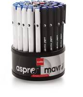 cello Aspro Mavro Ball Pen  (Pack of 50)
