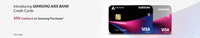 Samsung Axis Bank Credit Cards Launched - 10% Cashback on Samsung Purchases