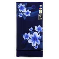 Godrej 185 L 2 Star Direct Cool Single Door Refrigerator (RD EDGE 200B 23 WRF PP BL, Pep Blue, Large Vegetable Tray)