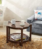 Amazon Brand - Solimo Plastic Center Trolley Coffee Table/Tea Table/Teapoy