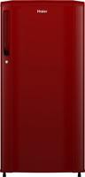 Haier 170 L Direct Cool Single Door 2 Star Refrigerator  (Burgundy Red, HED-17TBR)