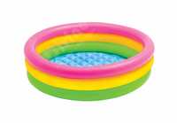 Apply 50% coupon - D DIVINE Reason for million smiles Inflatable Baby Pool Colorful Kiddie Pools Bath Tub for Kids Water Swimming Splashpool - Air Ring's Wall and a Soft Floor for Comfort (3 Feet)