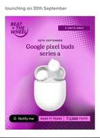 Cred beat the wheel  - chance to win google pixel buds, cashbacks