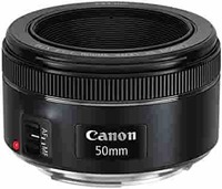  Canon EF50MM F/1.8 STM Lens for Canon DSLR Cameras 