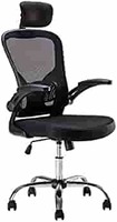 Sunon Ergonomic High Back Office Chair with Adjustable Lumbar Support & Armrest - 130°Reclining Computer Chair with Thick Seat Cushion & Rotatable Headrest, (Black, Nylon)