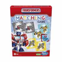 Hasbro Gaming Transformers Matching Game for Kids Ages 3 and Up, Fun Preschool Game for 1+ Players