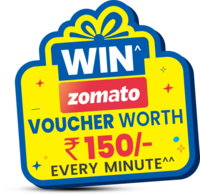 Centerfresh SMS & Win Every Minute Zomato Rs.150 Voucher (Lot No. Based)