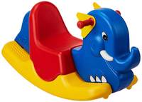 Amazon Brand - Jam & Honey Elephant Tusker Ride-on, Multicolor