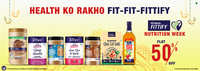 Fittify - Flat 50% Off on All Nutrition Products