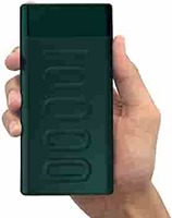 Ambrane 10000 mAh Lithium Polymer Power Bank Stylo-10k with 20 Watt Fast Charging | Type C Input | USB Port and Type C Output Port