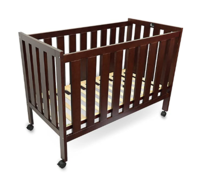 R for Rabbit Baby's Den Lite Wooden Baby Cot/Crib Sofa Bed for Babies Sleeping 3 Level Height Adjustment (Light Brown)