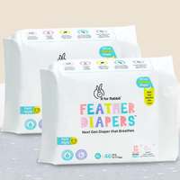 R for Rabbit Feather Diaper XL Size for Baby 12 to 17 kgs (92 Combo Pack Offer)