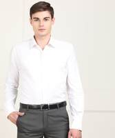 Raymond Men Regular Fit Solid Formal Shirt Starting @ 515