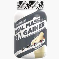 Bigmuscles Nutrition Real Mass Gainer [1Kg, Malai Kulfi] | Lean Whey Protein Muscle Mass Gainer | Complex Carbohydrates, | 1000 Calories