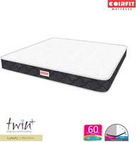 COIRFIT Twin Plus Latexo Dual Comfort 6 inch Memory Foam Mattres 78 inch x 35 inch)