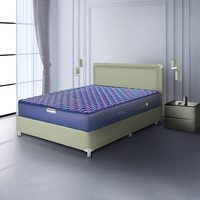 Hypnos Caspio Ortho 6 Inch Medium Firm Single Size Bonnell Spring Mattress Navy Blue (72X30X06)